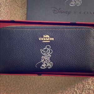 Coach Disney Mini Mouse zip wallet